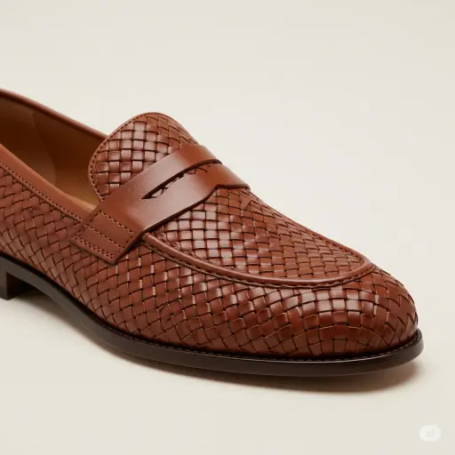 Woven loafer